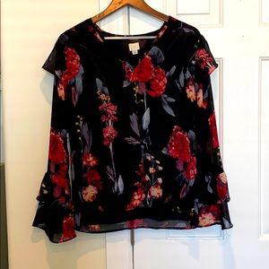 Women’s floral blouse